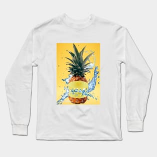 flash pineapple Long Sleeve T-Shirt